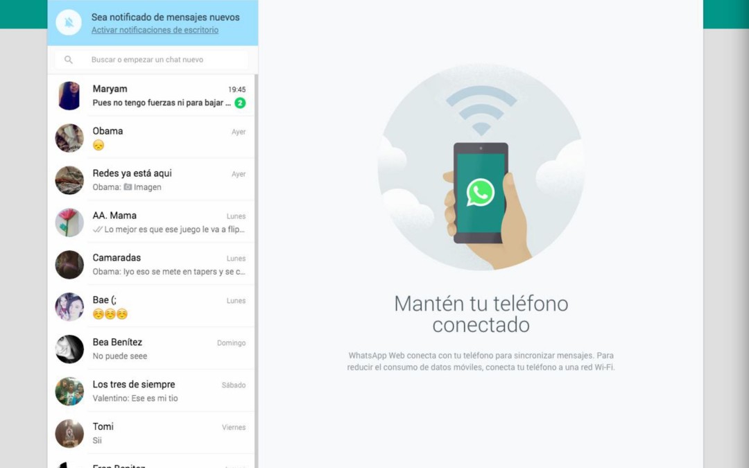 Video Tutorial para Chatear por WhatsApp desde tu computadora / pc